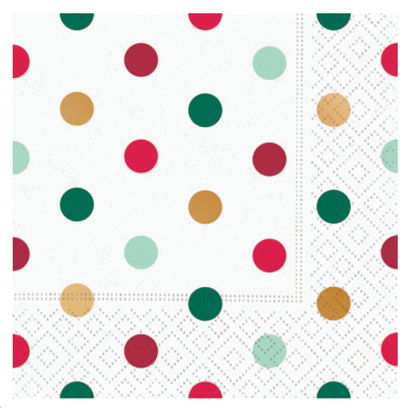 Beverage Napkins Merry Mix