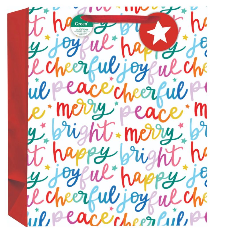 Jumbo Tote Bag Bright Holiday Inspiration