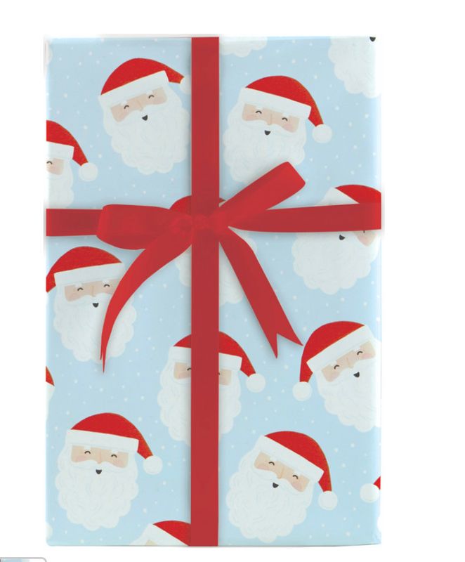 Roll Wrap Mr. Claus