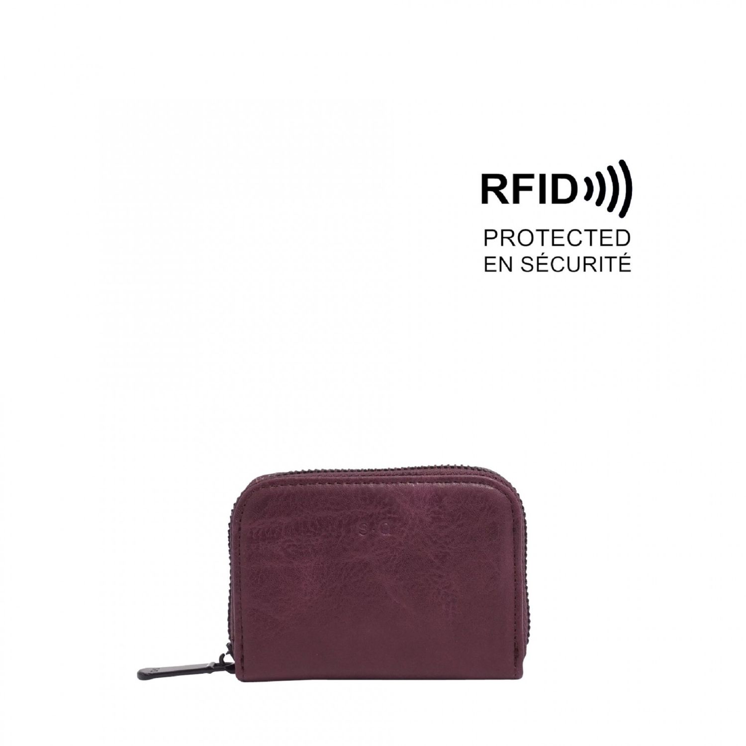 Iva Card Case Eggplant