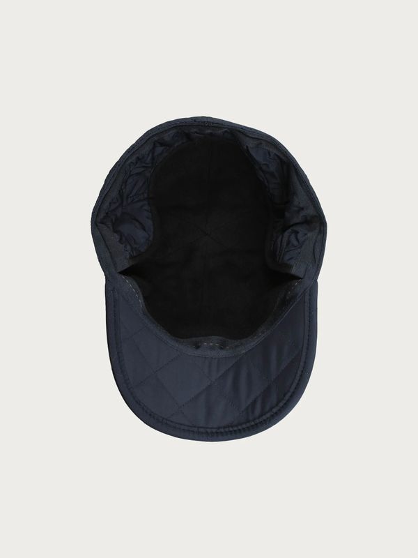 Puffer Baseball Cap With Ear Flaps Navy Size 59
