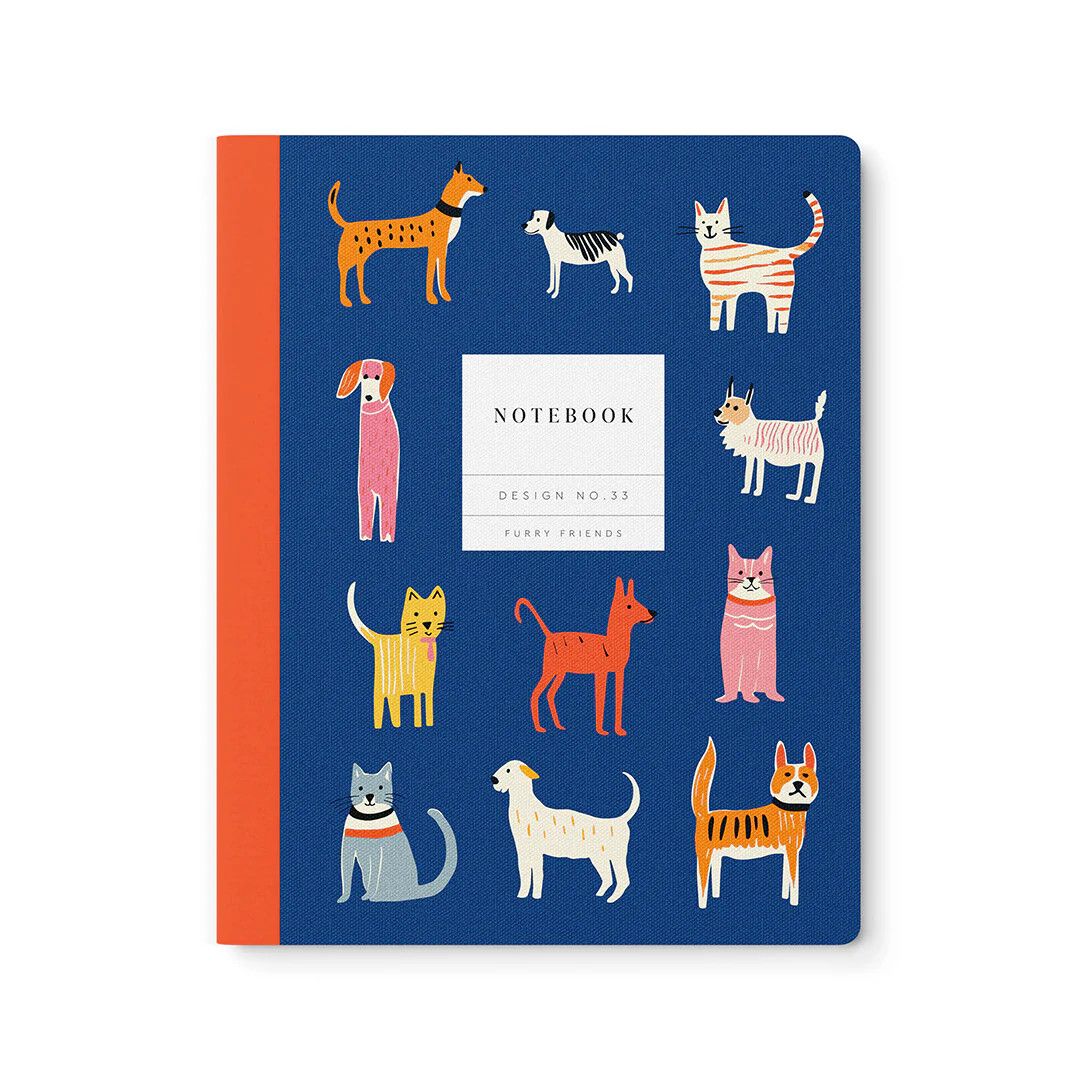 Notebook Design No. 33 Furry Friends