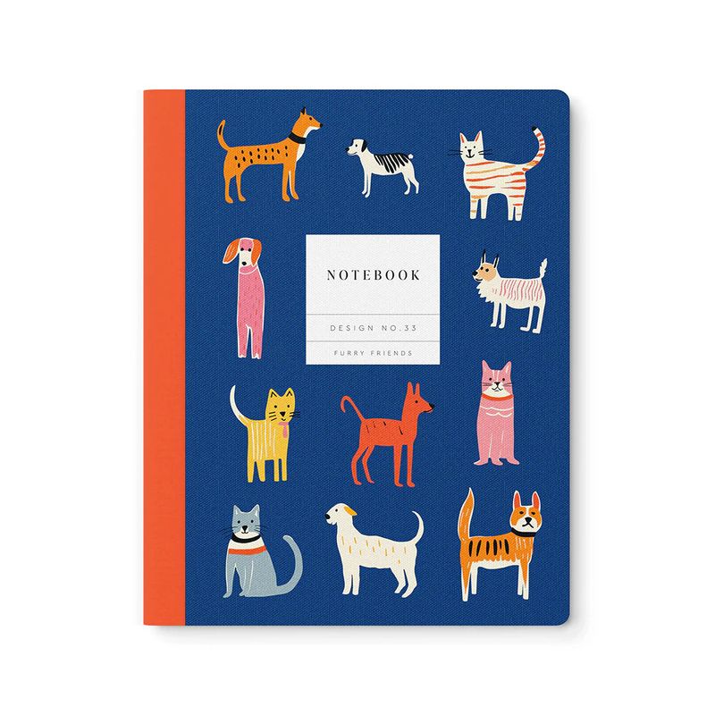 Notebook Design No. 33 Furry Friends