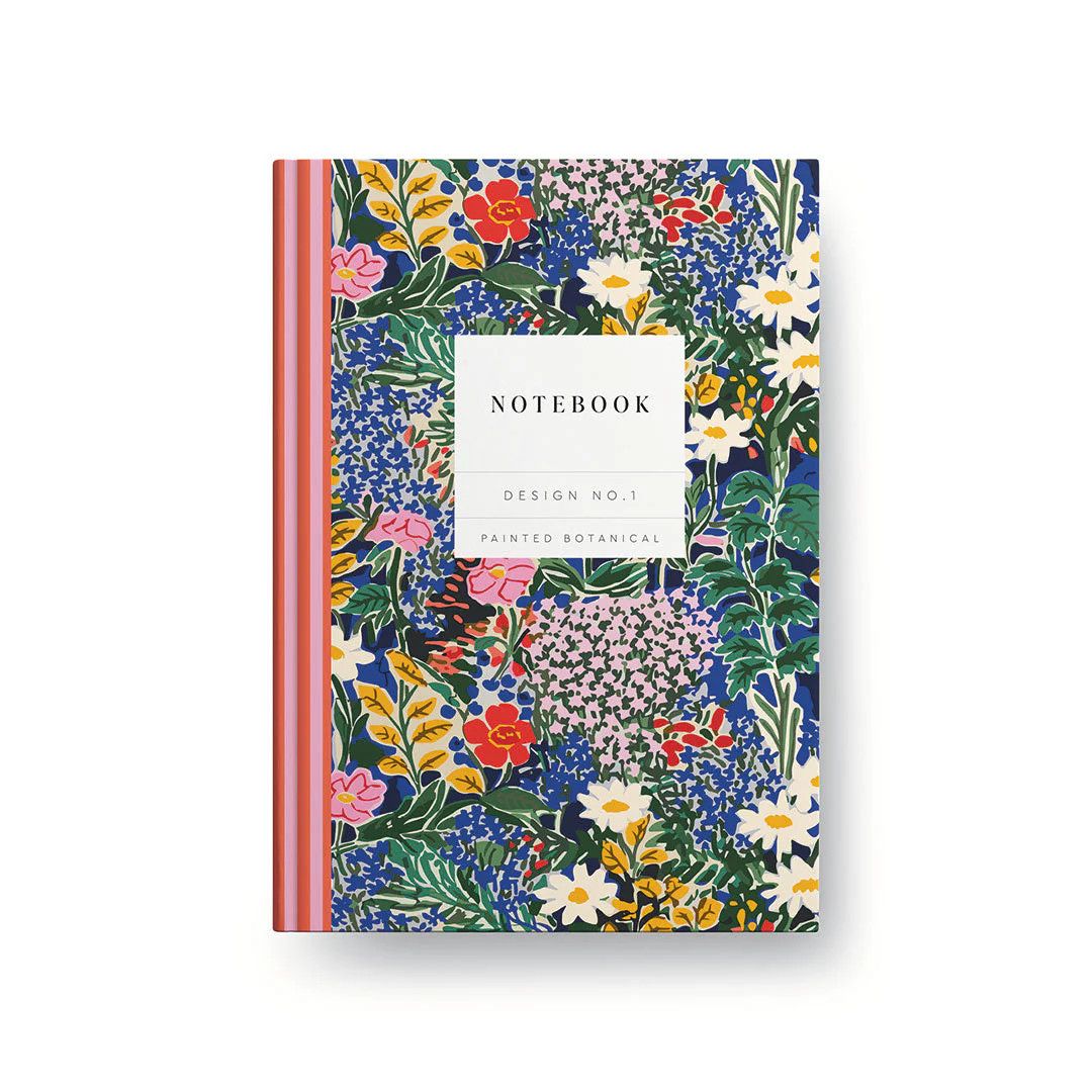 Notebook Design No. 1 Painted Botanical