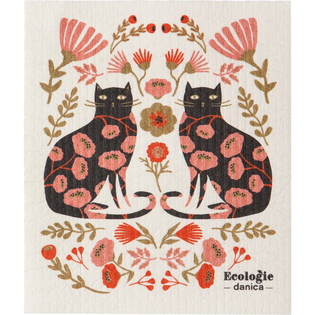 Swedish Dishcloth Catblooom