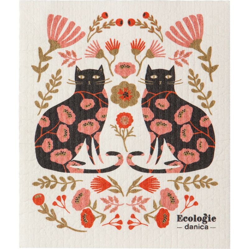 Swedish Dishcloth Catblooom