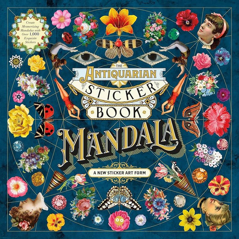 Antiquarian Sticker Book Mandala