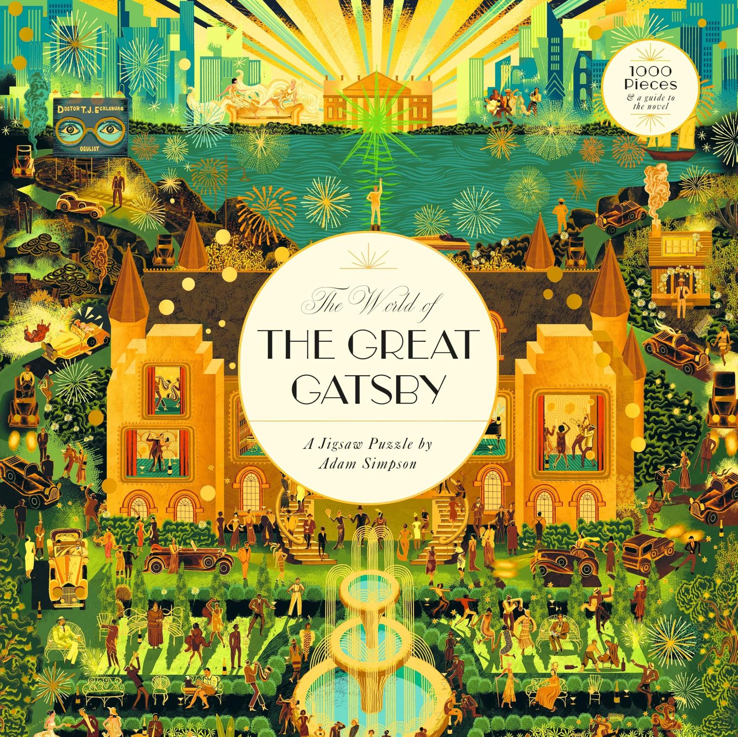 1000 Piece Puzzle The World of The Great Gatsby