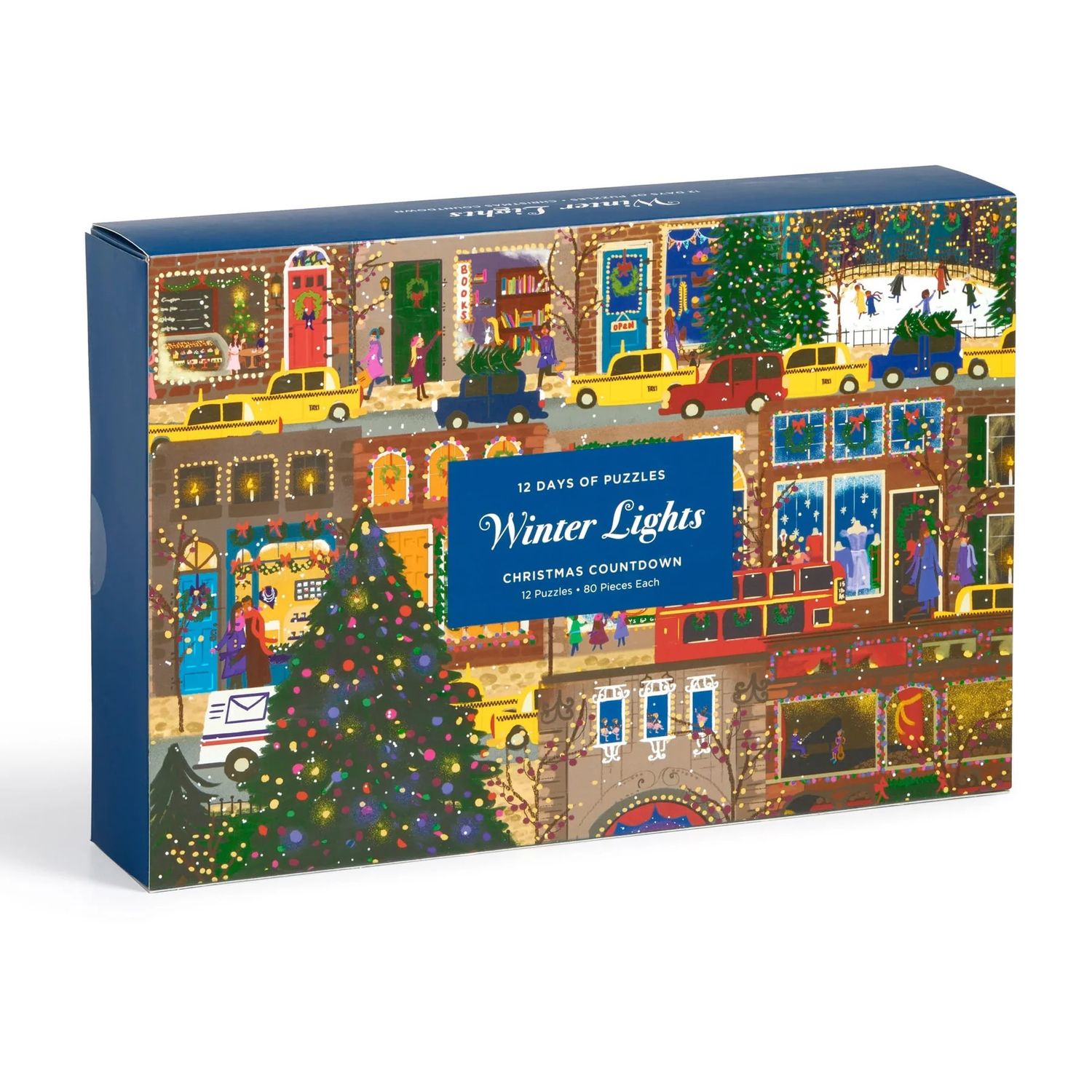 Winter Lights 12 Days of Christmas Advent Puzzle Calendar