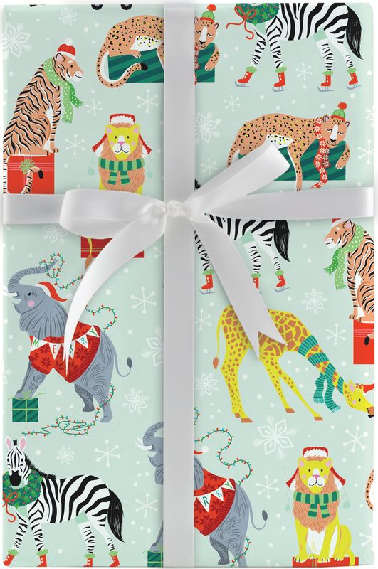 Roll Wrap Jungle Holiday