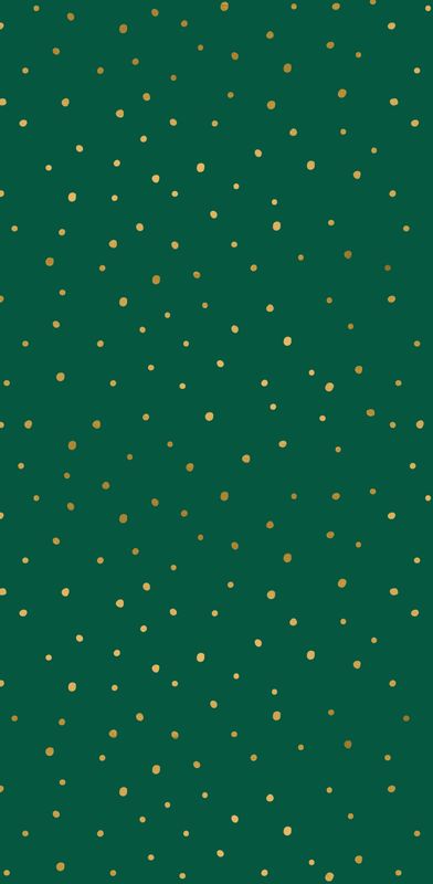 Tissue Paper Random Gold Flecks Green