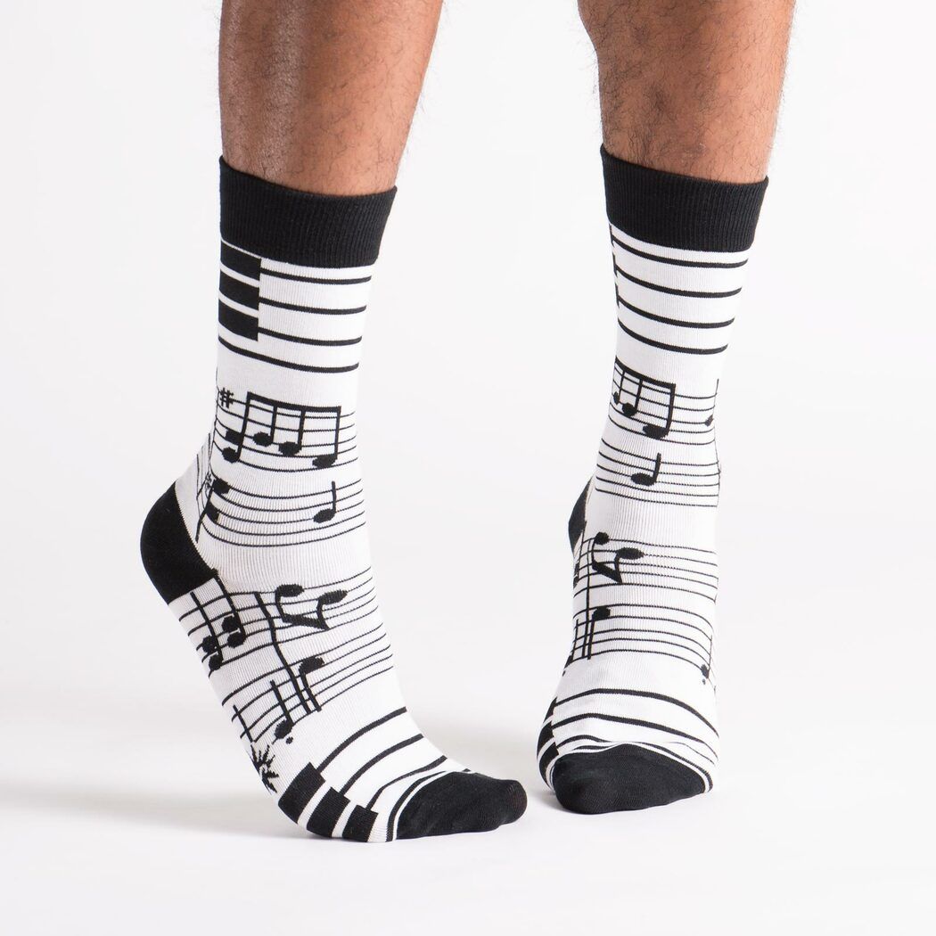 Men&#39;s Crew Foot Notes