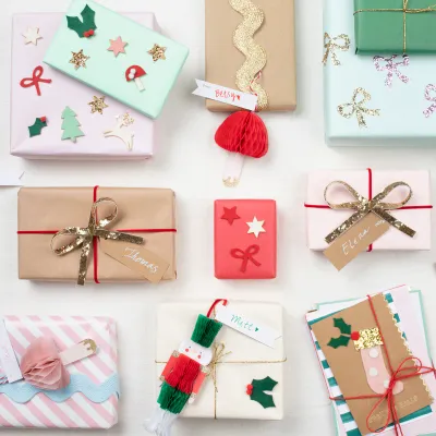 Wrapping Paper + Gift Bags