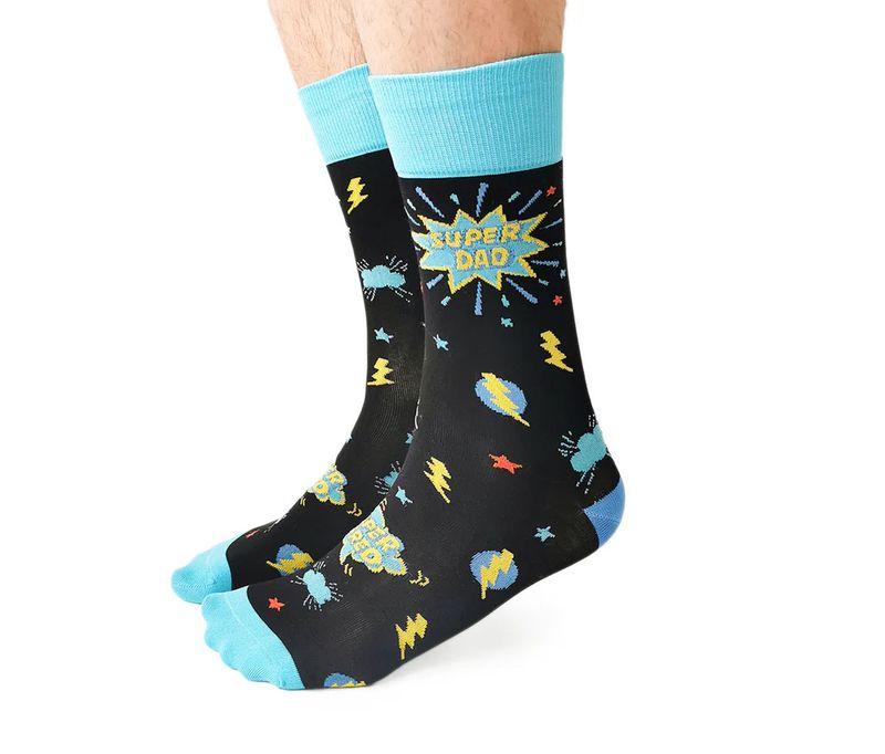 Men&#39;s Socks Super Dad