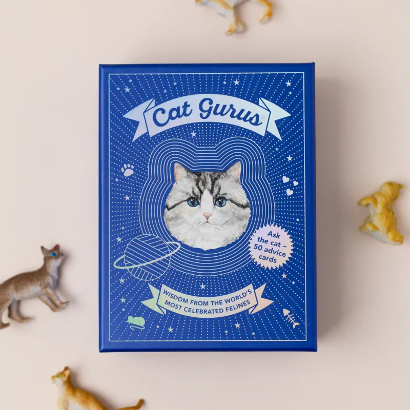 Cat Gurus Advice Card Set