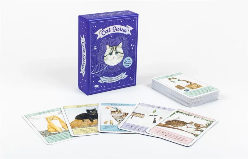 Cat Gurus Advice Card Set