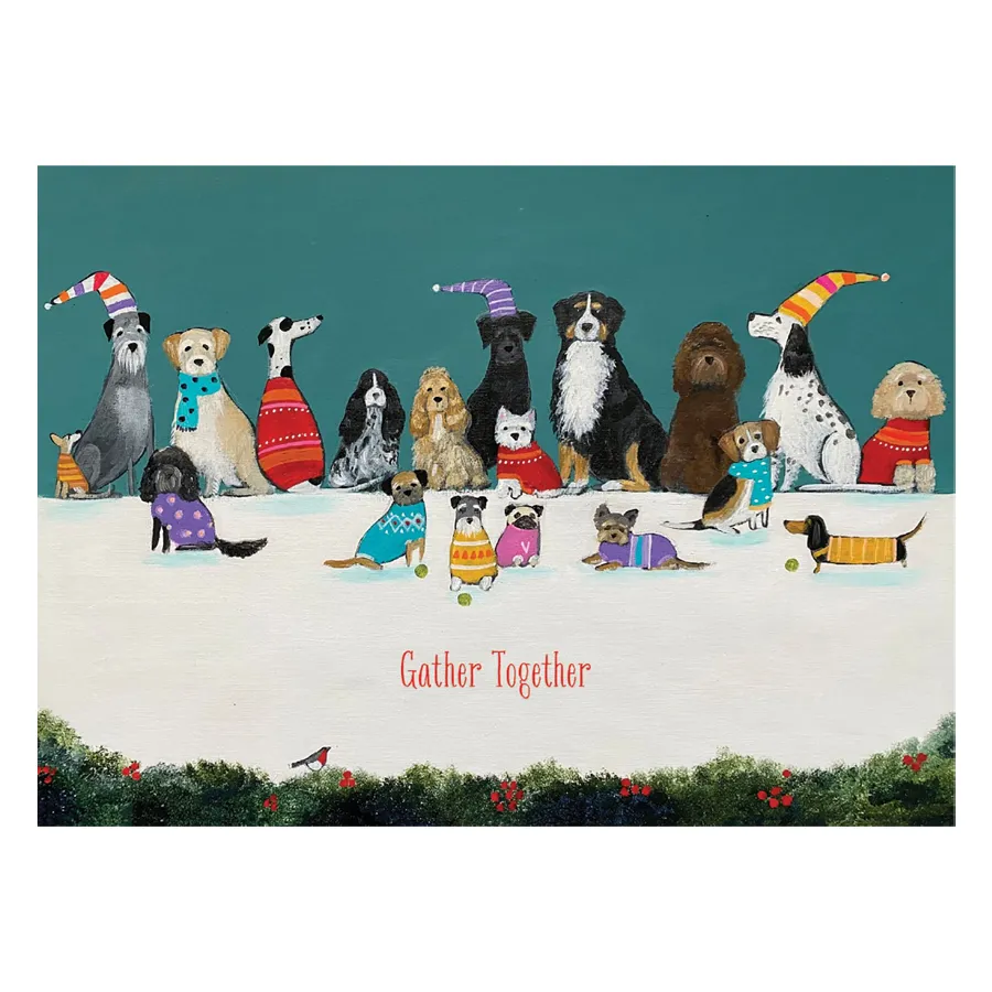 Boxed Christmas Cards Family Portrait