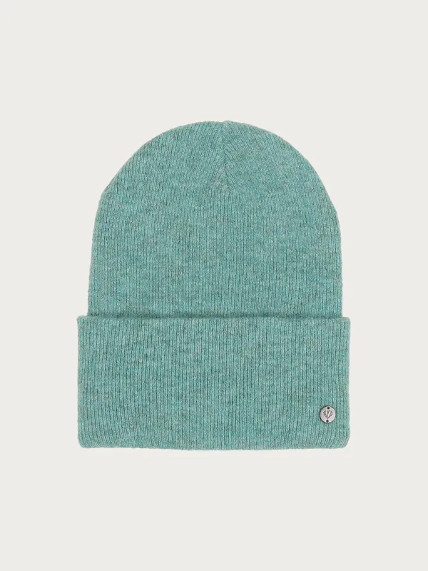 Jersey Knit Cuff Beanie Powder Mint