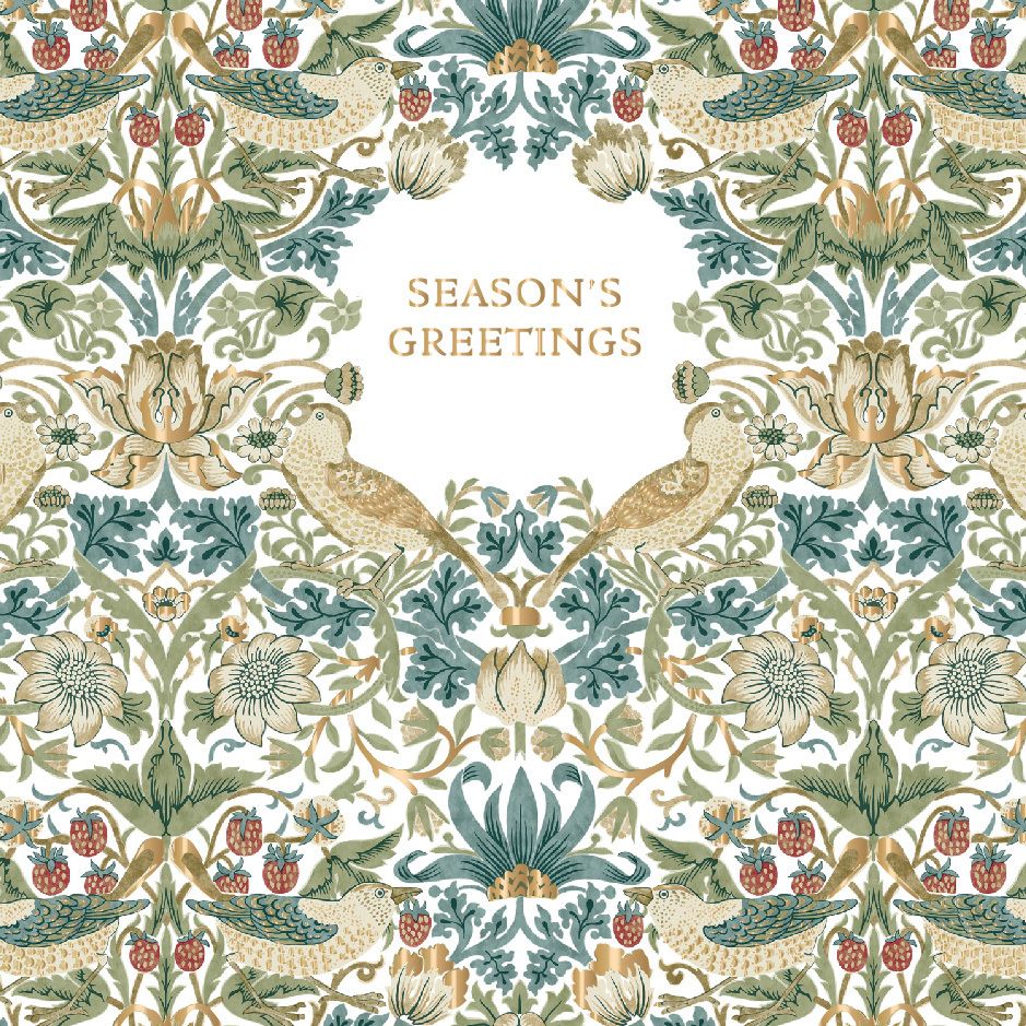 Strawberry Thief Season&#39;s Greetings