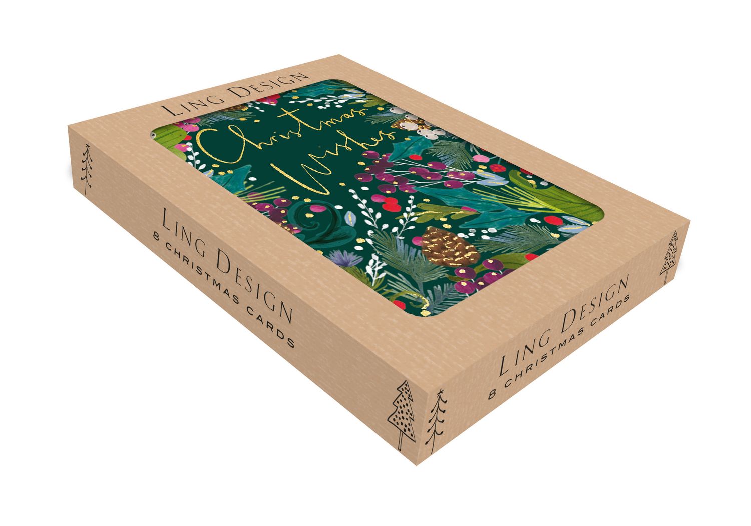 Boxed Christmas Cards Christmas Foliage