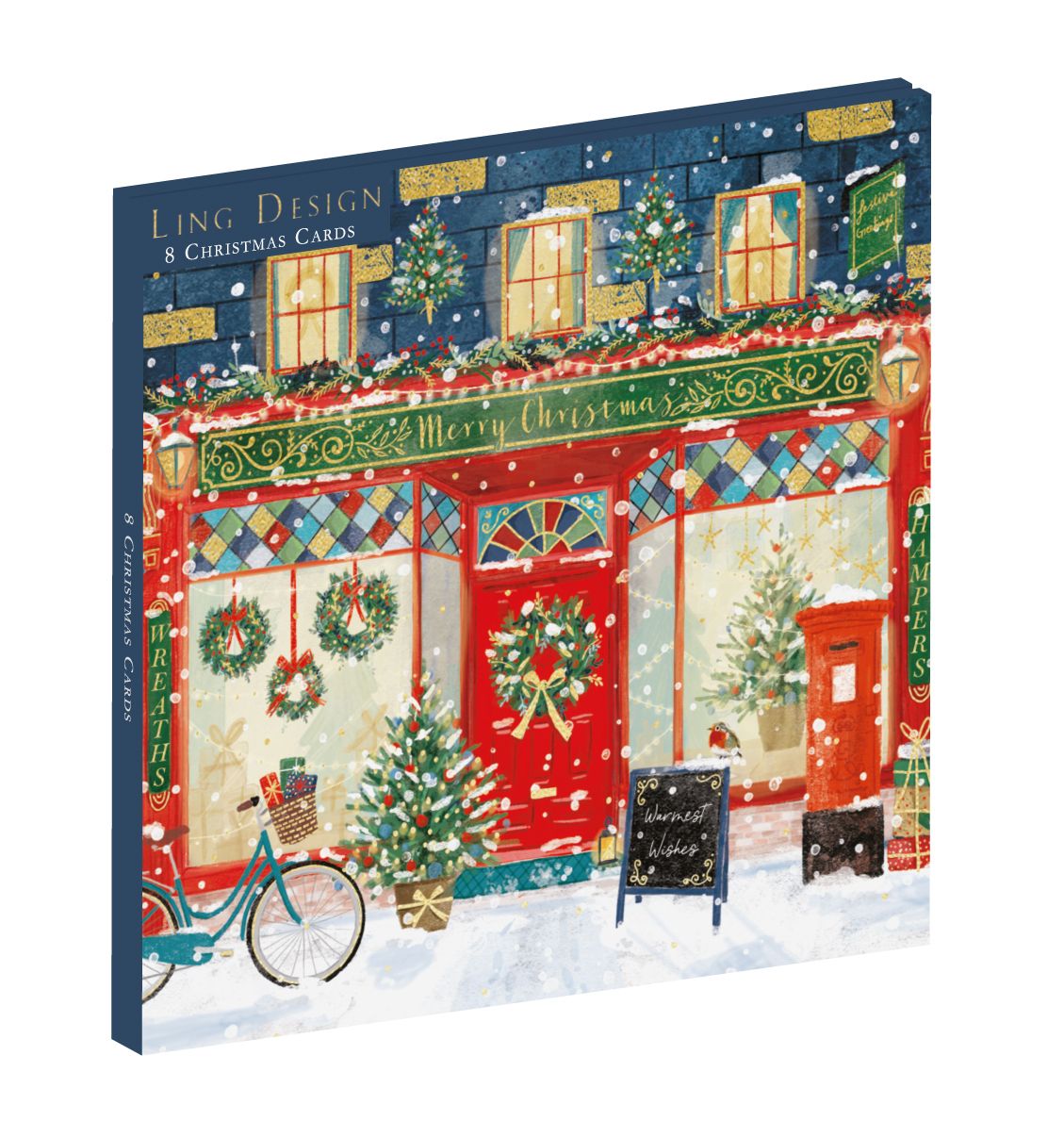 Boxed Christmas Cards Night Before Christmas