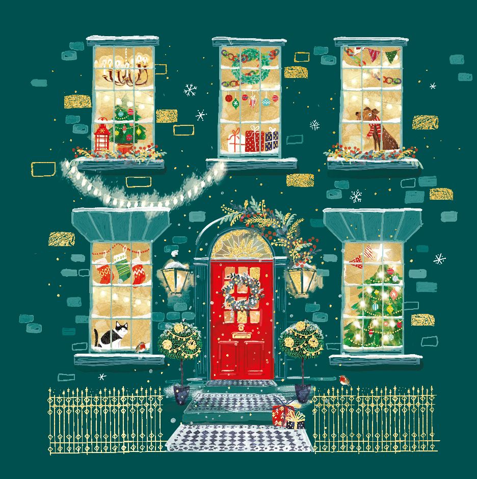 Boxed Christmas Cards Festive House