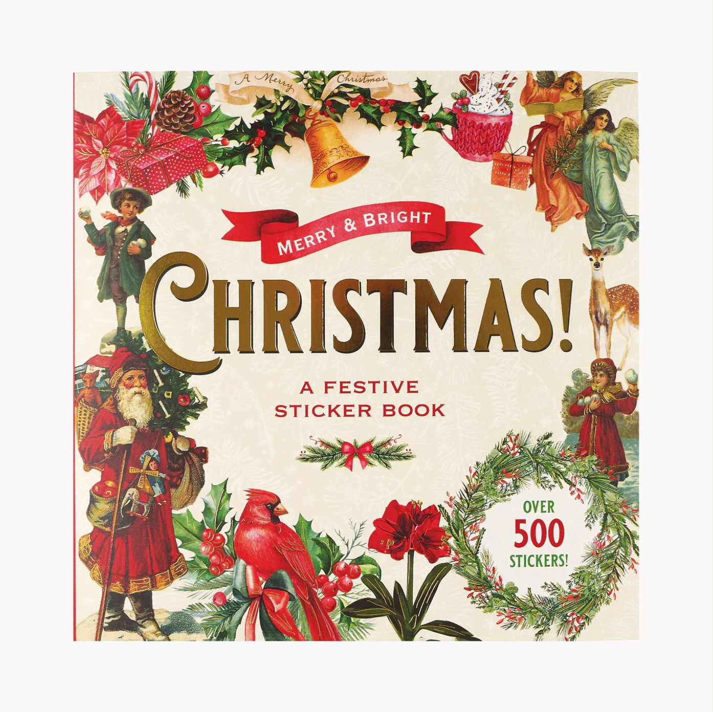 Sticker Book Merry &amp; Bright Christmas