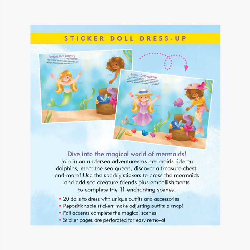 Sticker Doll Dress-Up Mermaids