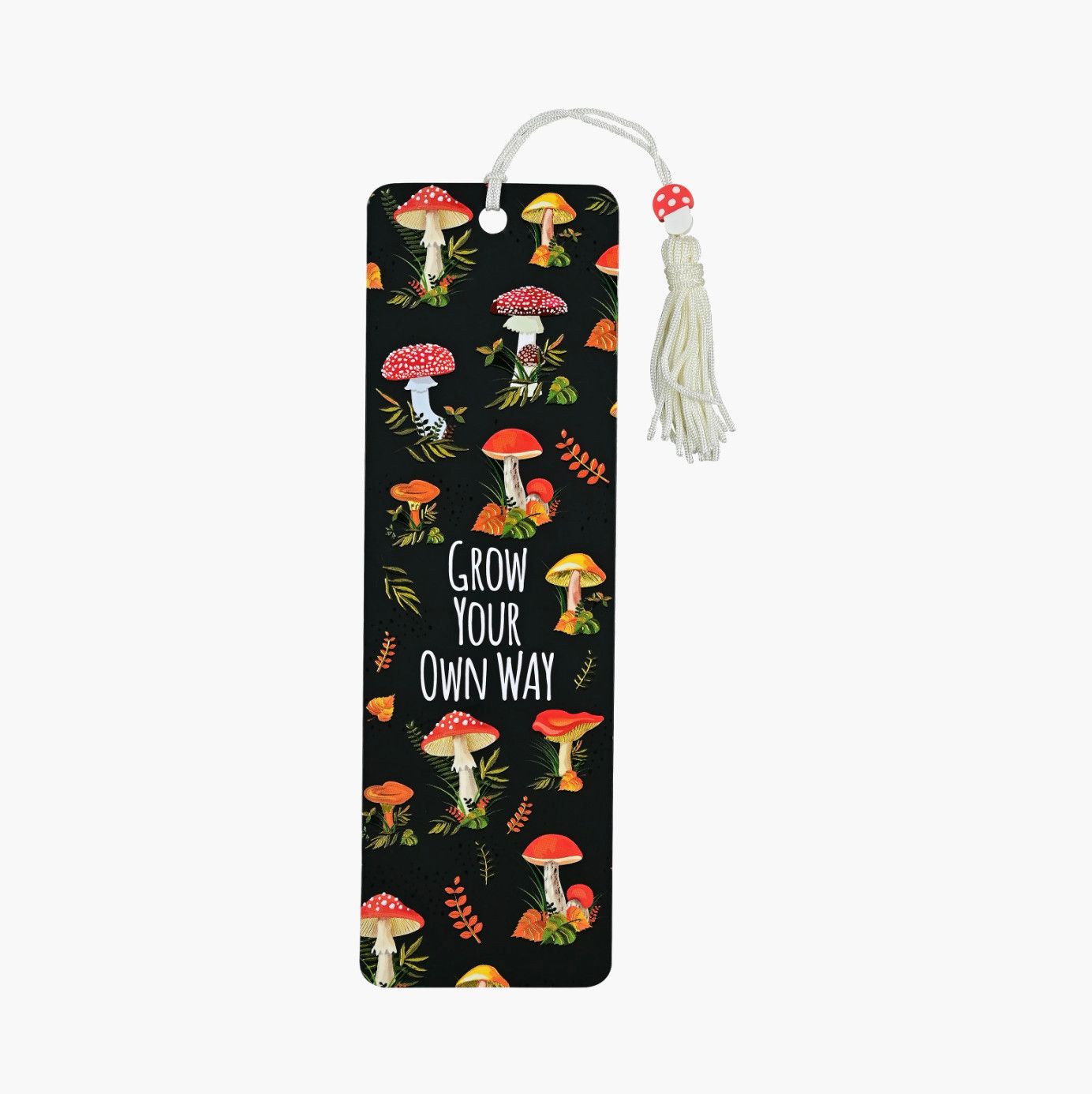 Beaded Bookmark Mushrooms