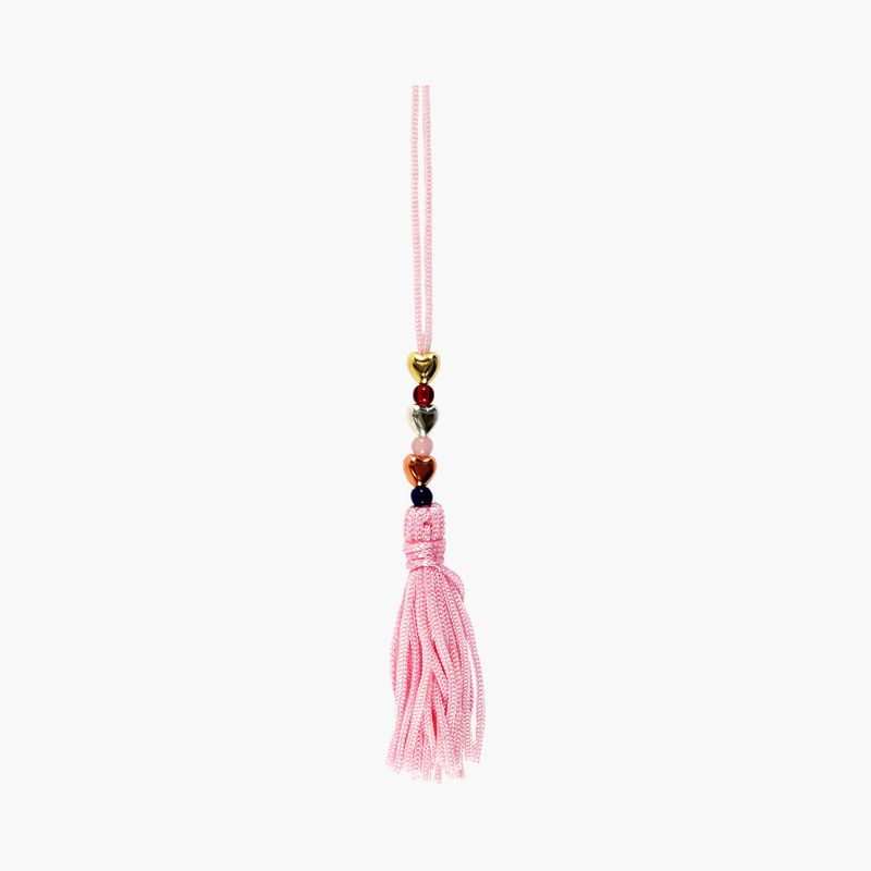 Beaded Bookmark Tree Of Hearts