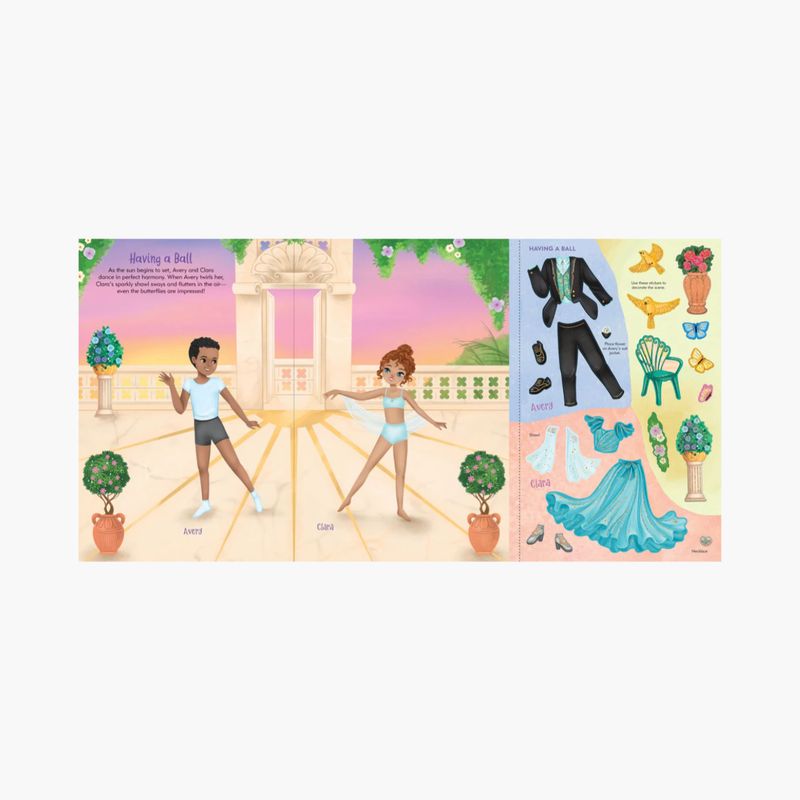 Sticker Doll Dress-Up Dancers