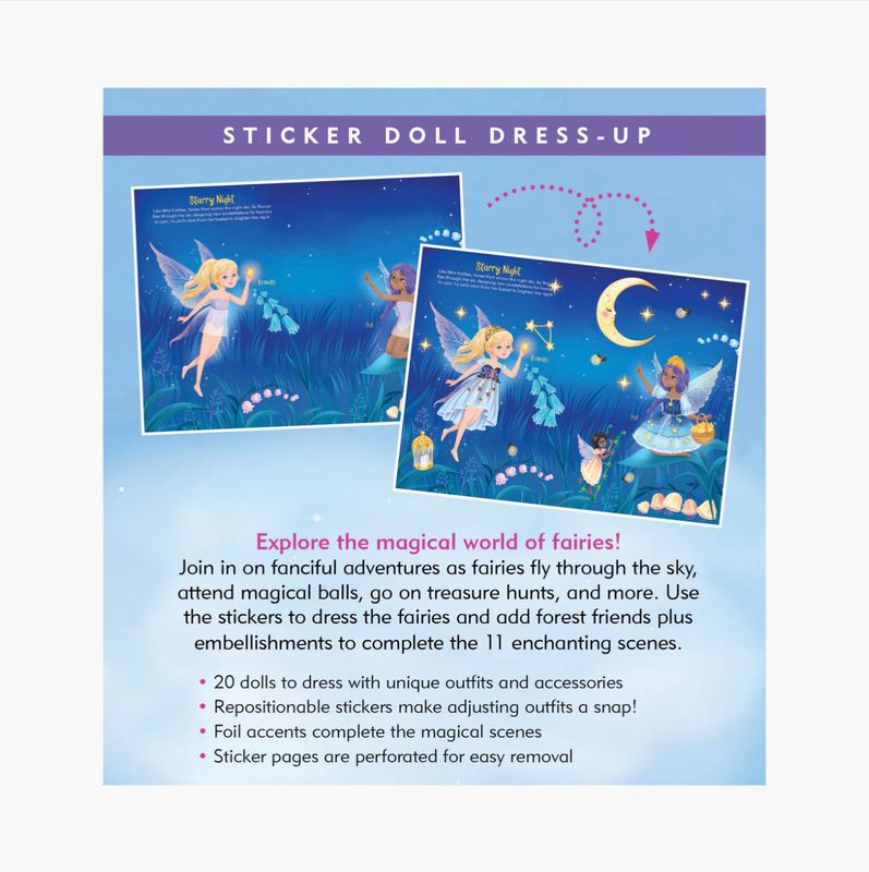 Sticker Doll Dress-Up Fairies