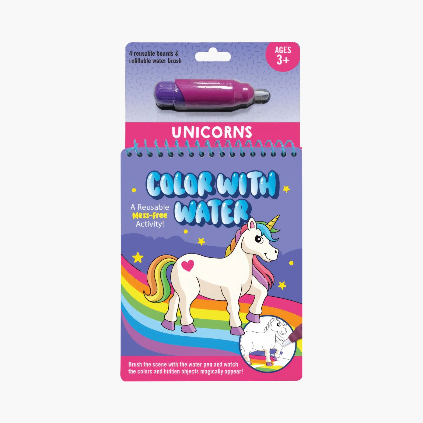 Colour With Water Unicorns