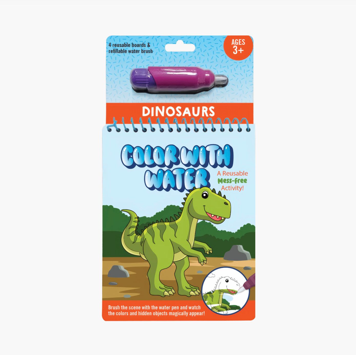 Colour With Water Dinosaurs &amp; Friends