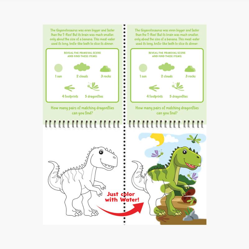 Colour With Water Dinosaurs &amp; Friends