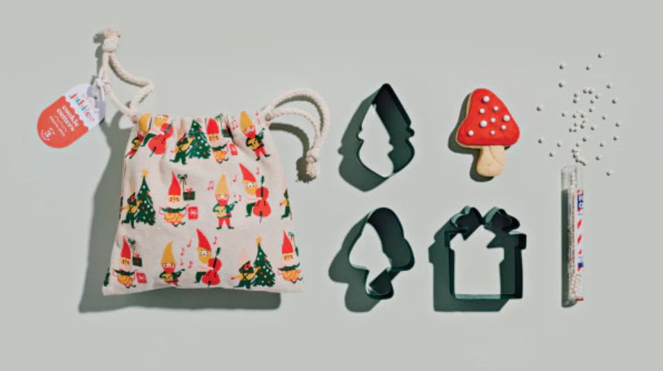 Cookie Cutter Set of 3 Gnome for the Holidays