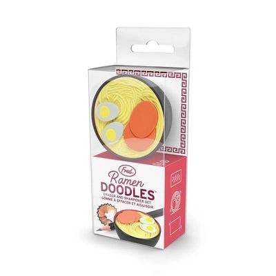 Ramen Doodles Eraser &amp; Sharpener Set