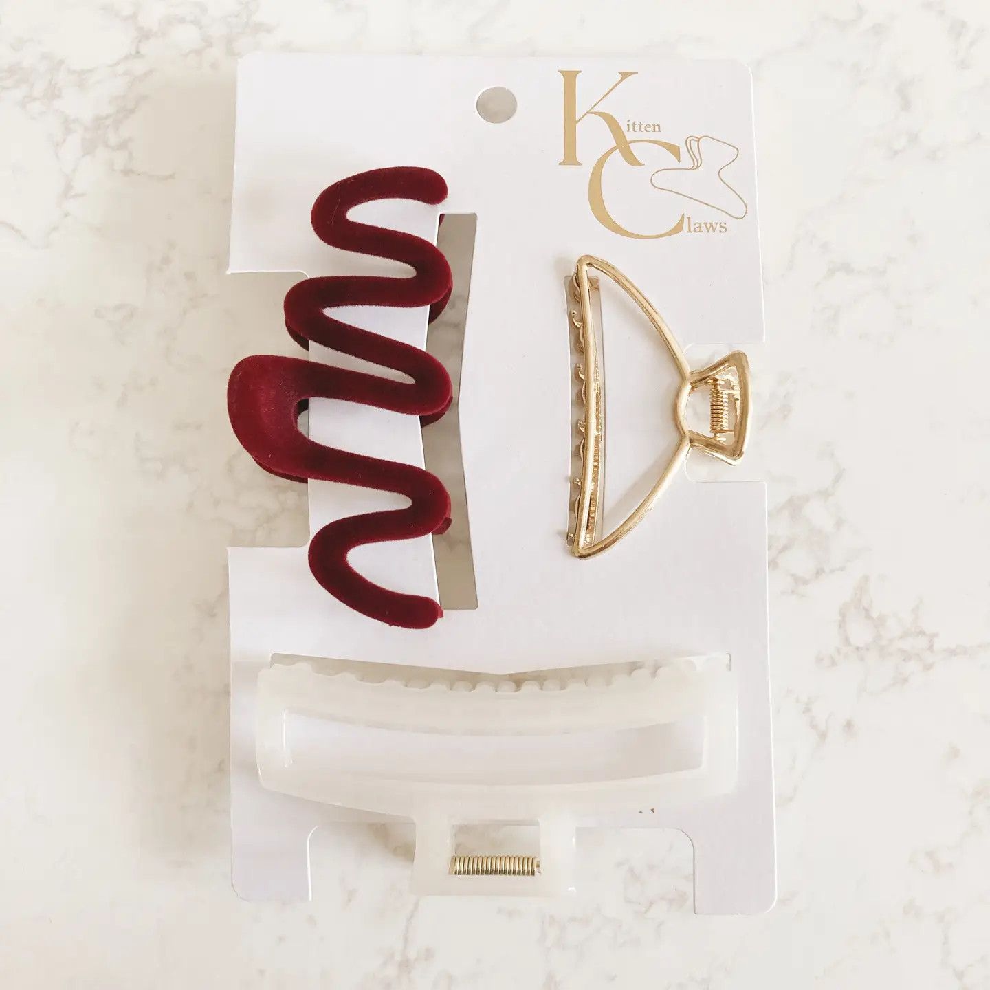 Claw Clip Trio Berry