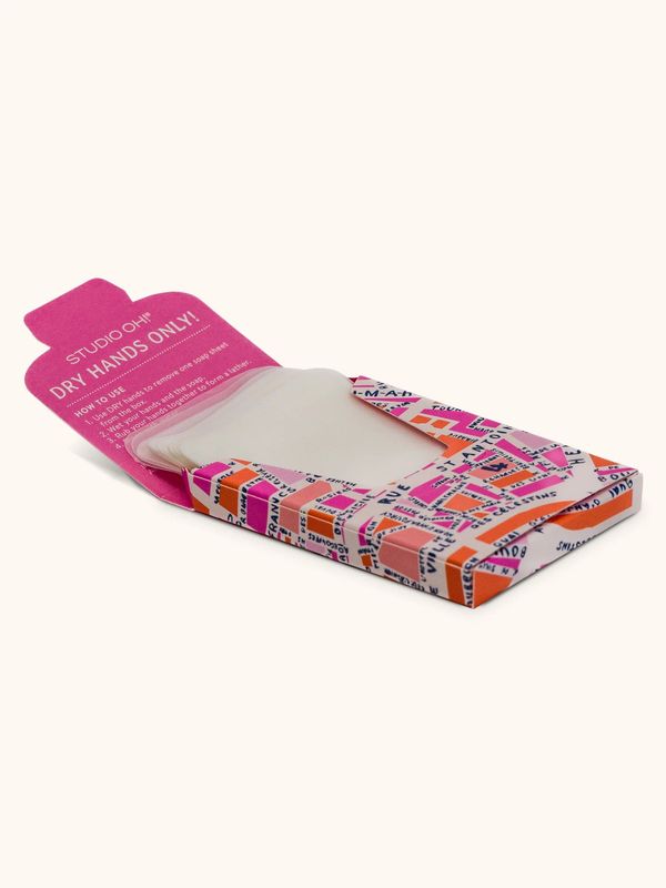 Single Use Soap Sheets Rue De Paris