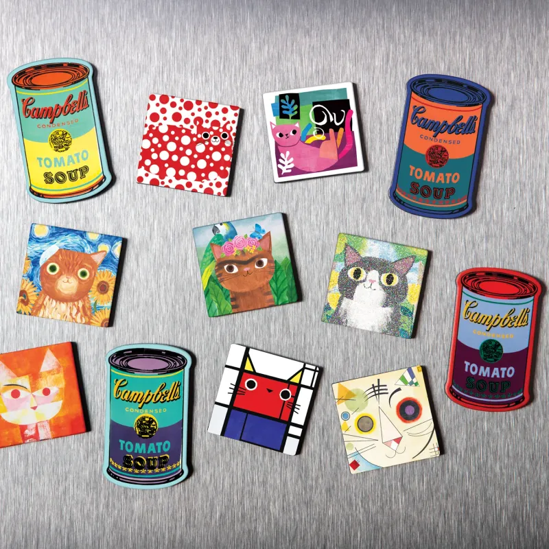 Andy Warhol  Soup Can Magnets