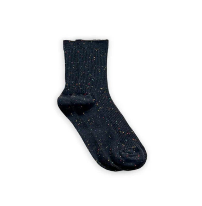 Confetti Socks Coal