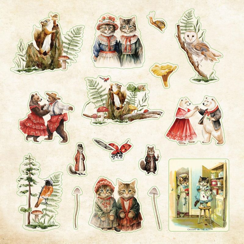Sticker Book Zoological Ephemera