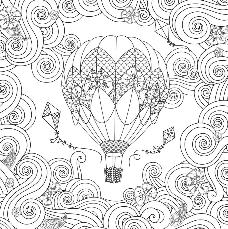 Colouring Book Boho Dreams