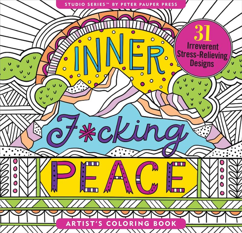 Colouring Book Inner F*cking Peace