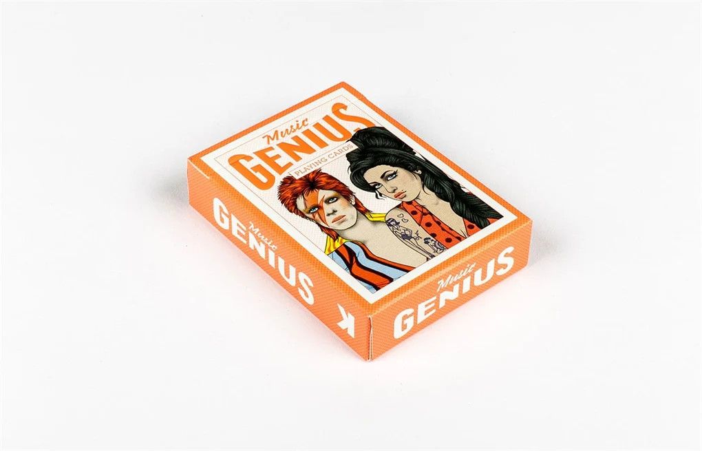 Genius Music Playing Cards