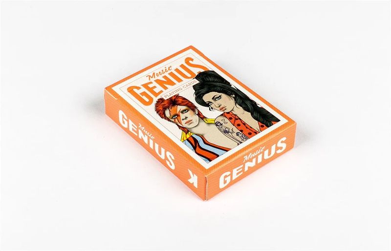 Genius Music Playing Cards