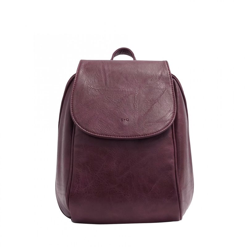 Jada Convertible Backpack Eggplant