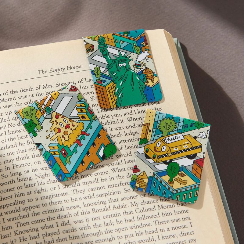 Magnetic Bookmarks Life In The Big Apple