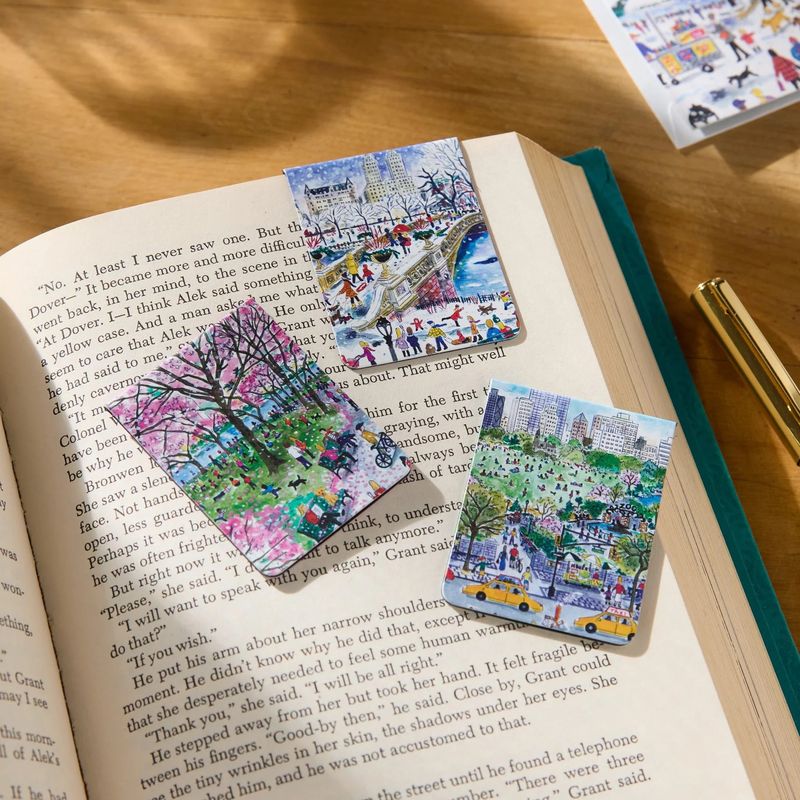 Magnetic Bookmarks Michael Storrings Walk in the Park