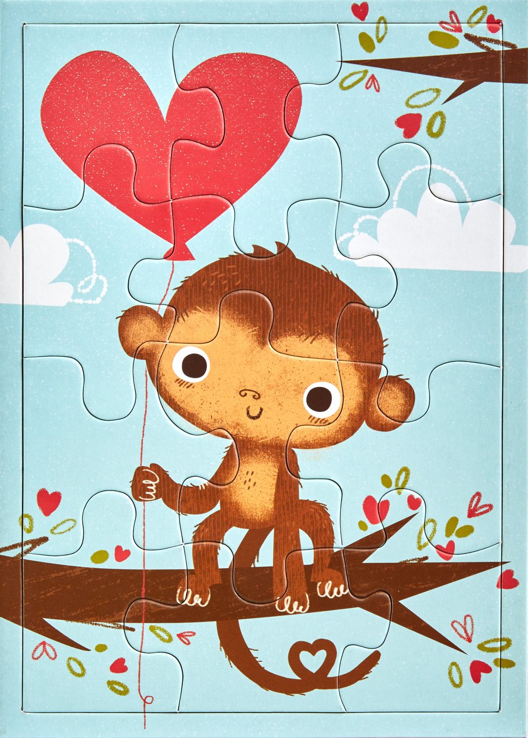 Monkey Heart Puzzle